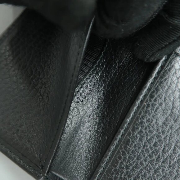 100% Authentic GUCCI Black Leather Wallet - Picture 11 of 12
